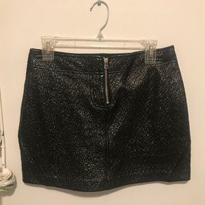 Zara Patent Leather Mini skirt